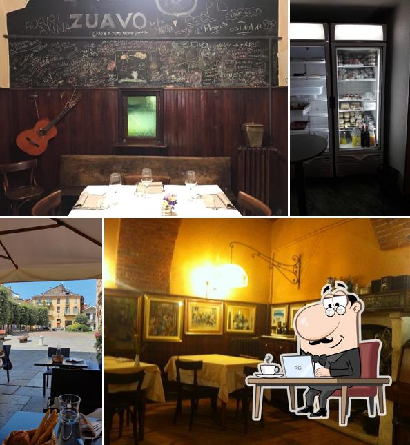 Gli interni di Il Nuovo Zuavo