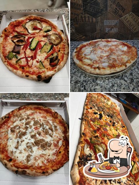 A La Schiacciata, puoi assaggiare una bella pizza