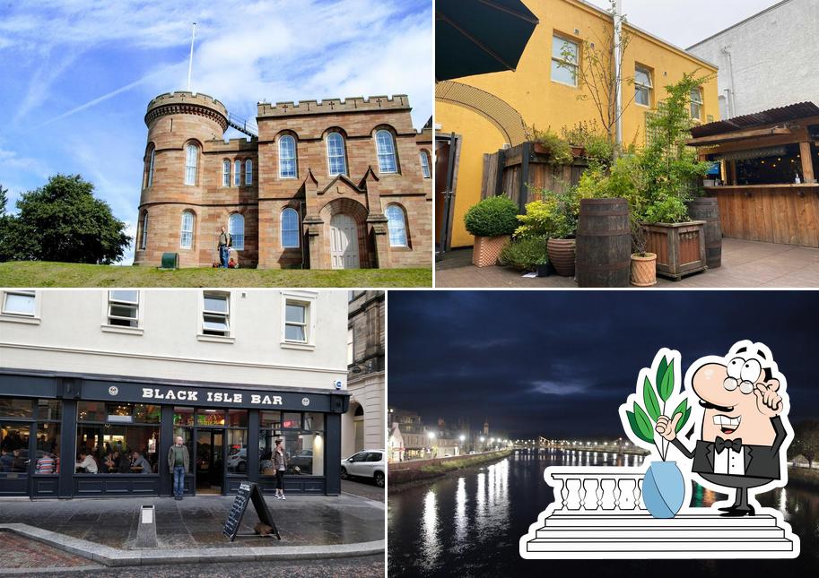 Black Isle Bar & Rooms in Inverness Restaurant menu and reviews