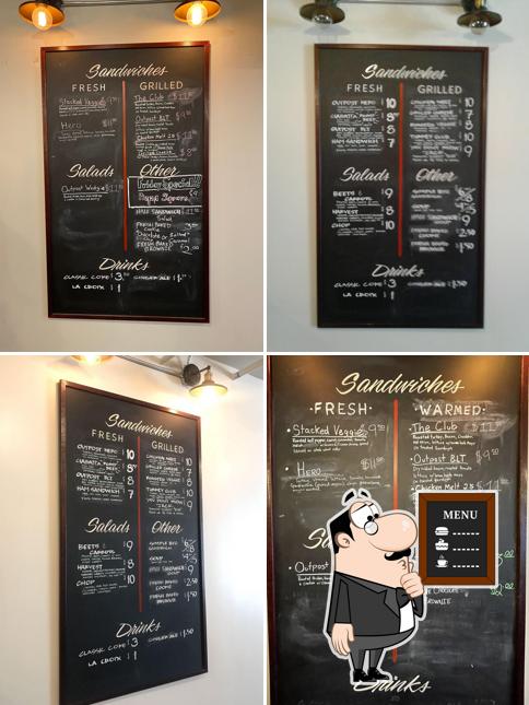 Check out the menu on the blackboard