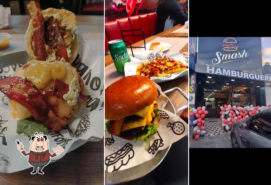 Comida em Mr'Smash - Hamburgueria
