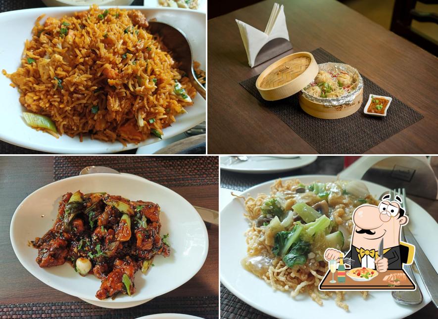 Food at Big Wok at Union Restaurant