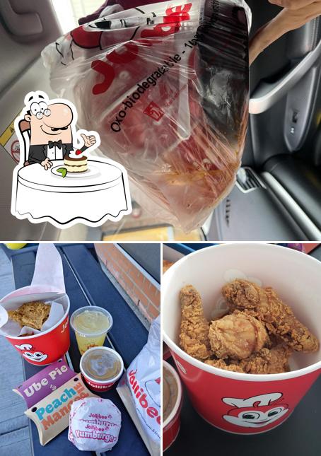 Jollibee sert une variété de desserts