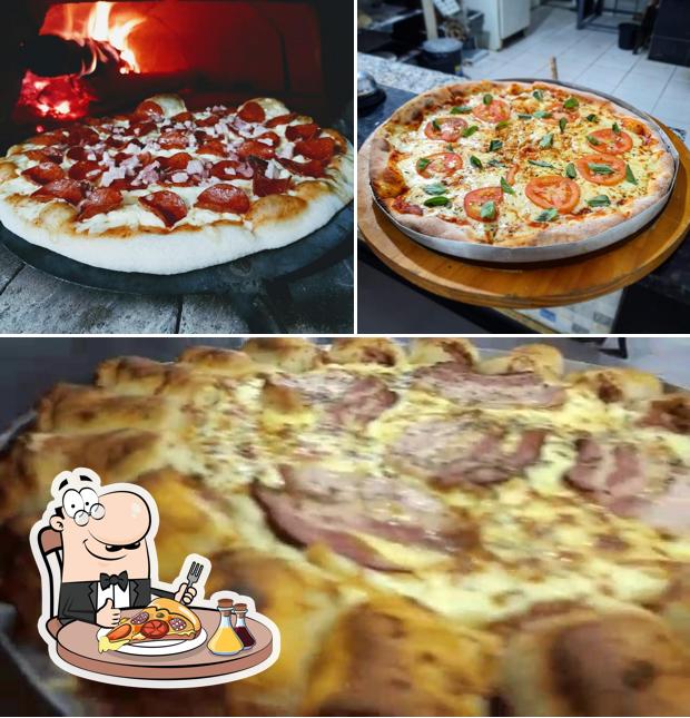 Consiga pizza no Julio Pizzas