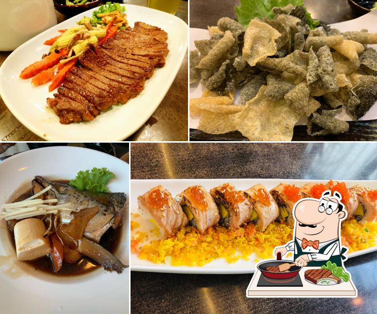 Закажите блюда из мяса в "Kaizen Sushi & Hibachi"