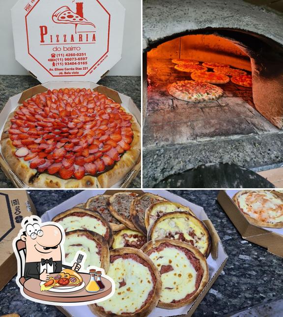 Experimente diferentes tipos de pizza