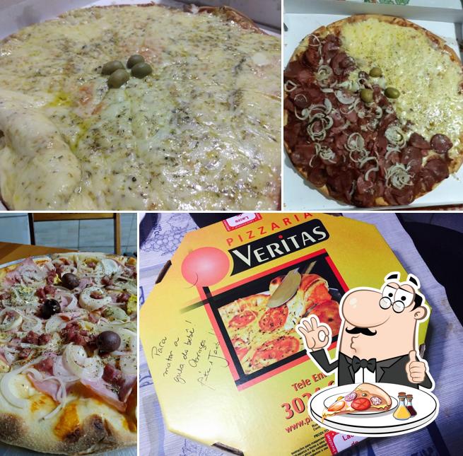 Peça pizza no Pizzaria Veritas