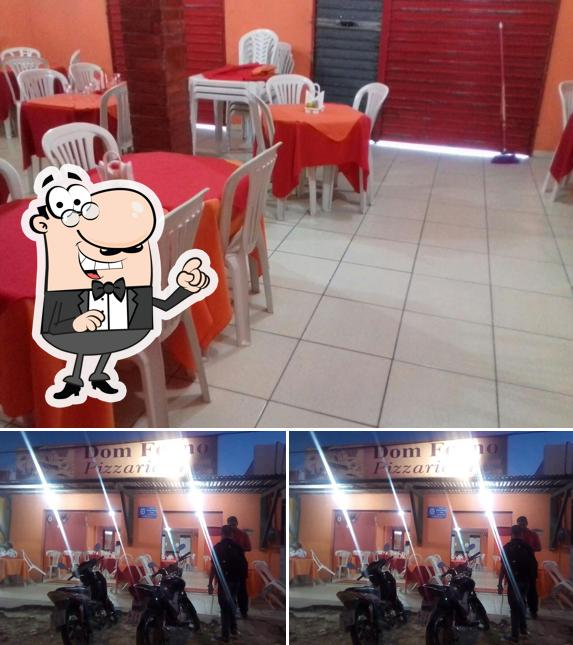 A foto a Dom Forno Pizzaria’s exterior e interior