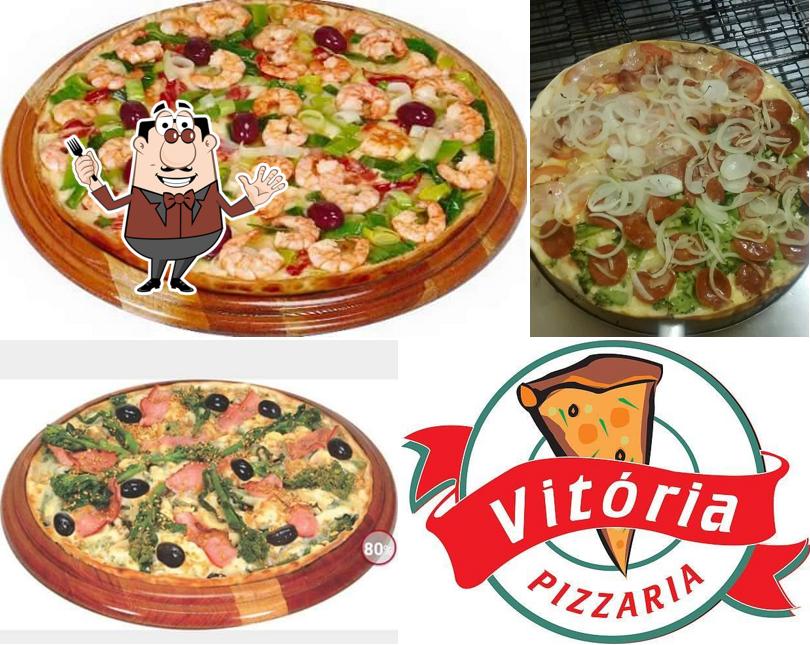 Platos en Vitória Pizzaria