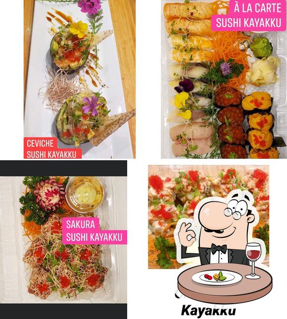 Nourriture à Sushi Kayakku