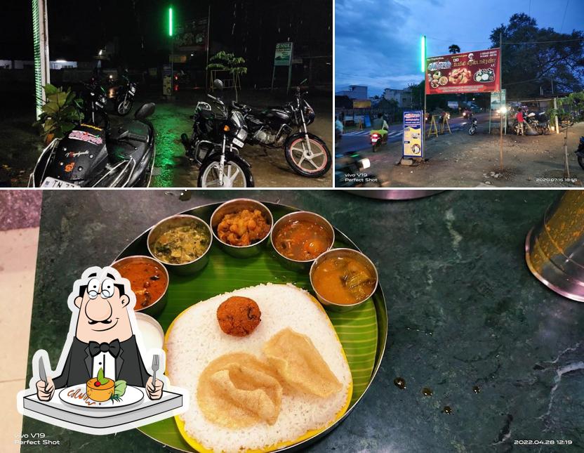 Food at Vilva's Family Restaurant A/c