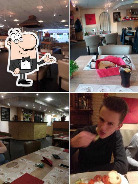Installez-vous à l'une des tables de Butler