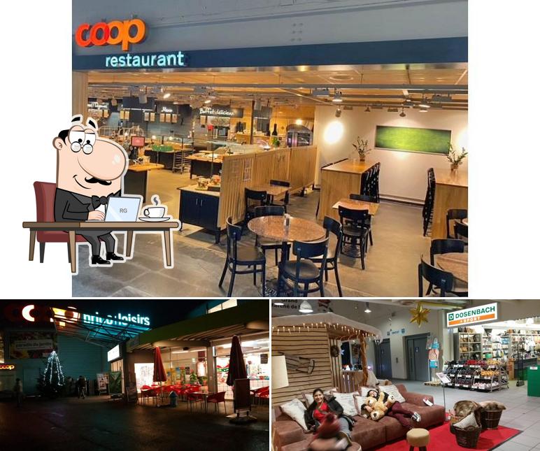 Gli interni di Coop Restaurant Montagny-près-Yverdon