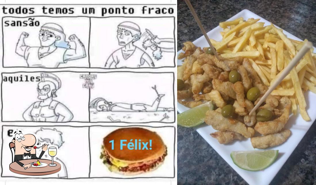 Platos en Felix Lanches