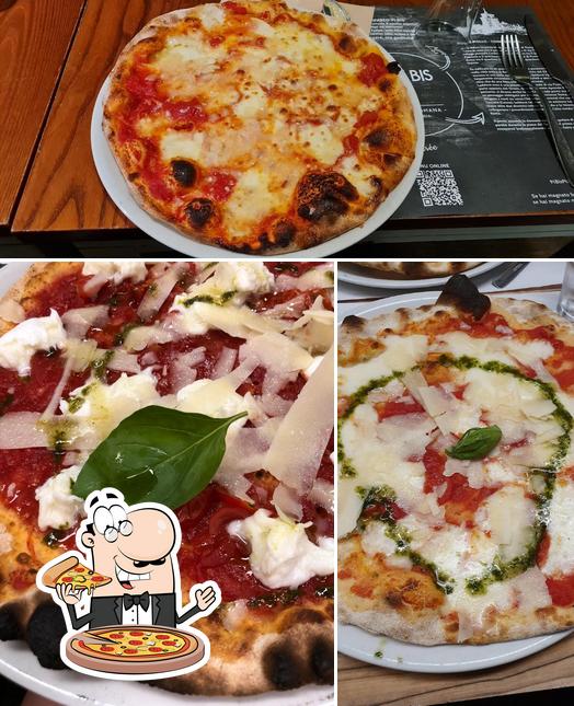 Prova una pizza a 91 Bis Pizzeria Romana