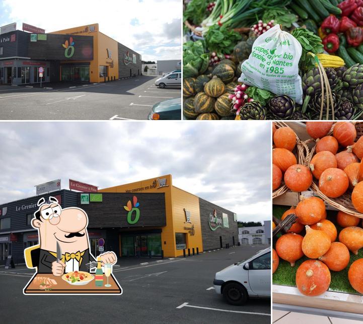 La photo de la nourriture et extérieur concernant Magasin bio Chlorophylle Sainte-Luce-sur-Loire