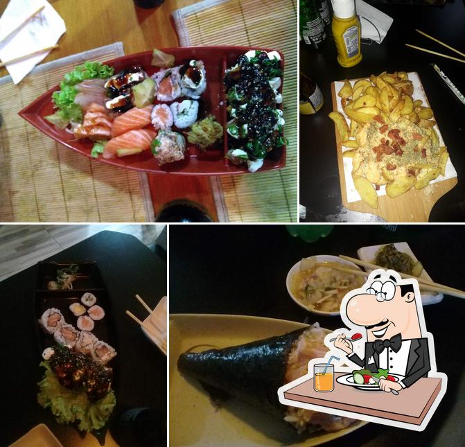 Platos en Kizaemon Sushi & Kings Burguer loja 1 - Restaurante Japonés e Hamburgueria em Taboão e Embu