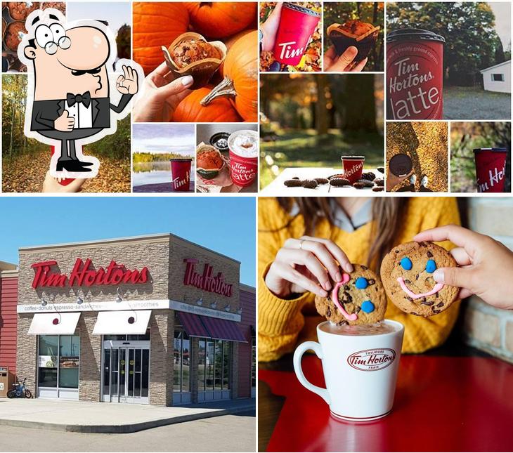 Voici une photo de Tim Hortons