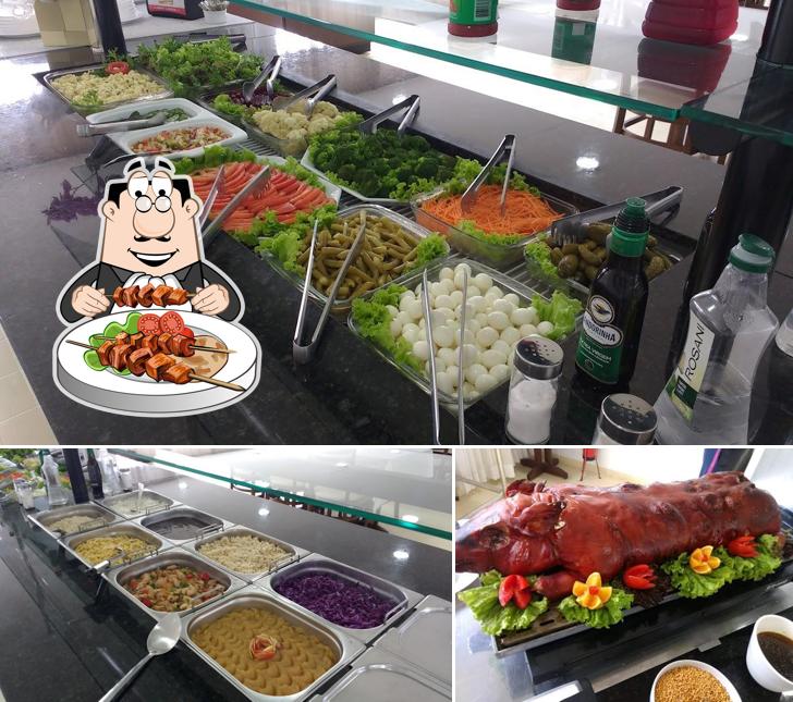 Comida em Restaurante Donna Yolannda