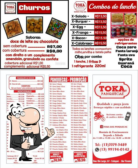 Look at this image of Toka das Panquecas São Vicente SP