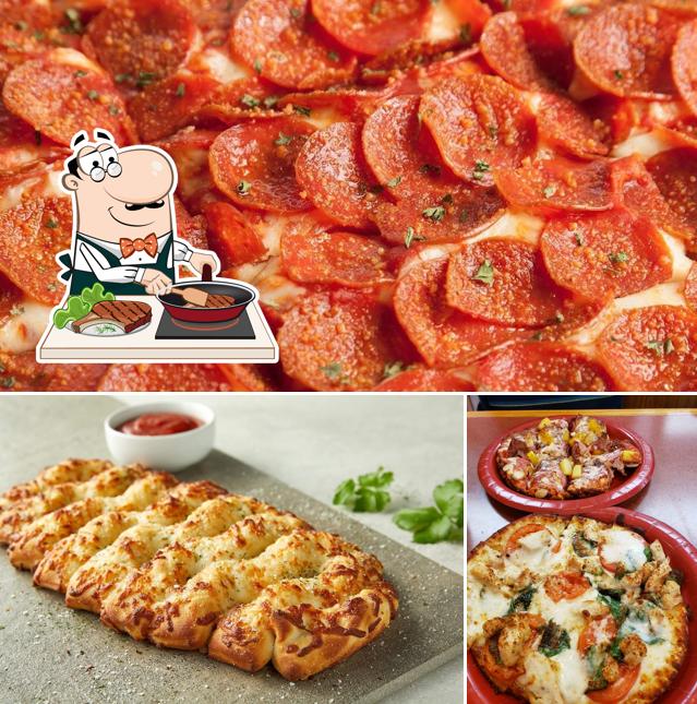 Try out meat meals at Donatos Pizza