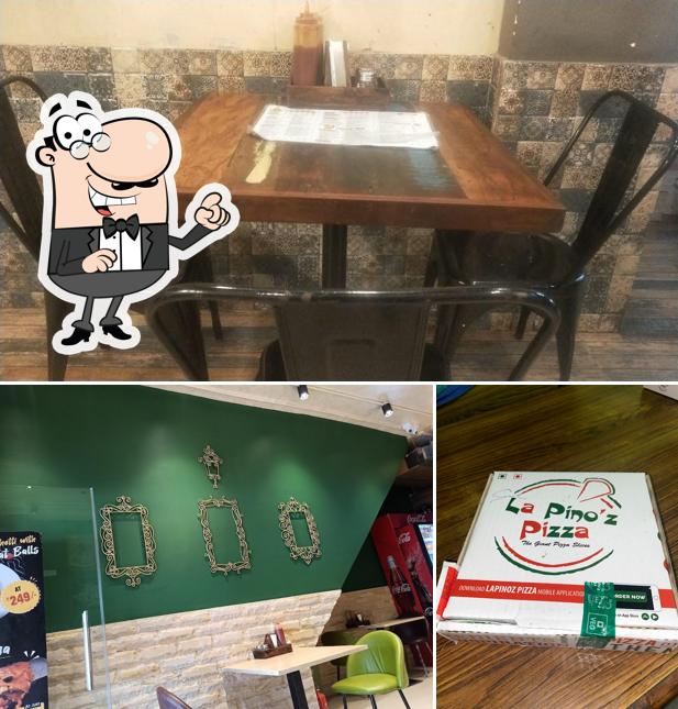 Check out how La Pino'z Pizza Sector-38 looks inside