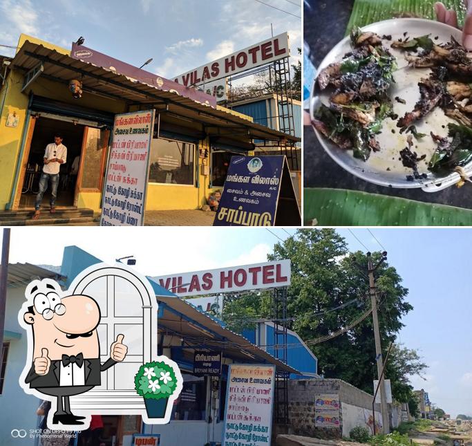 You can get some fresh air outside Mangala Vilas