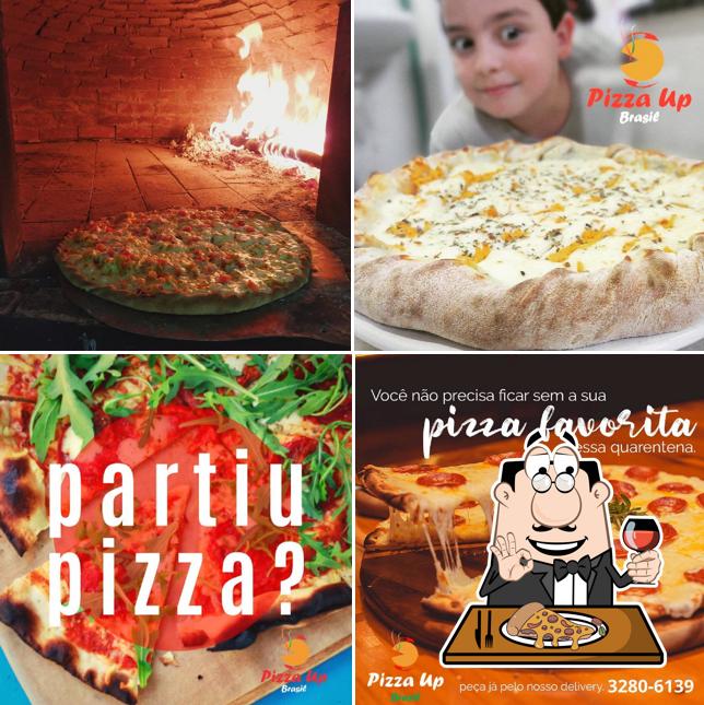 Peça pizza no Pizza Up Brasil