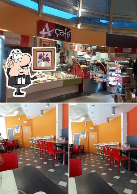 Gli interni di Autogrill Giovi Ovest