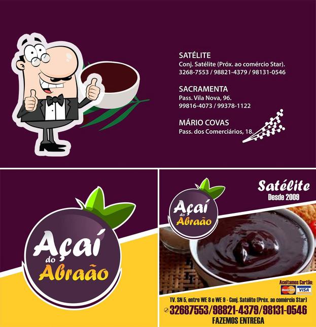 See the photo of Açaí do Abraão Sacramenta