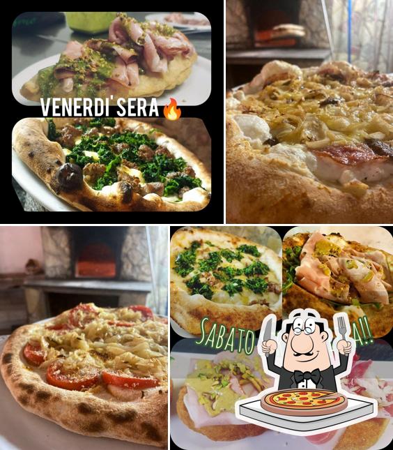 Scegli una pizza a Osteria Del Mirto