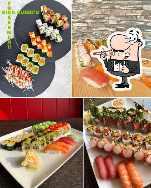 Commandez de nombreuses options de sushi