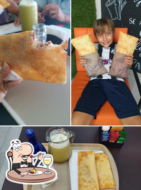 Comida em Pastelaria do Vô João