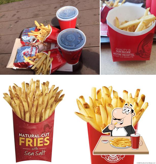 Dégustez des pommes frites à Wendy's