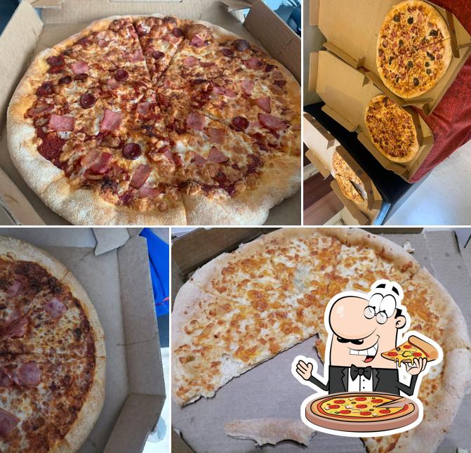 A Domino's Pizza, vous pouvez déguster des pizzas