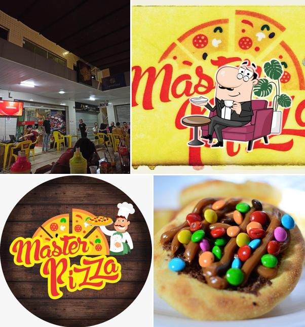 Veja imagens do interior do Master Pizza
