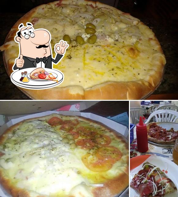 Experimente pizza no Brasilitá Pizzaria