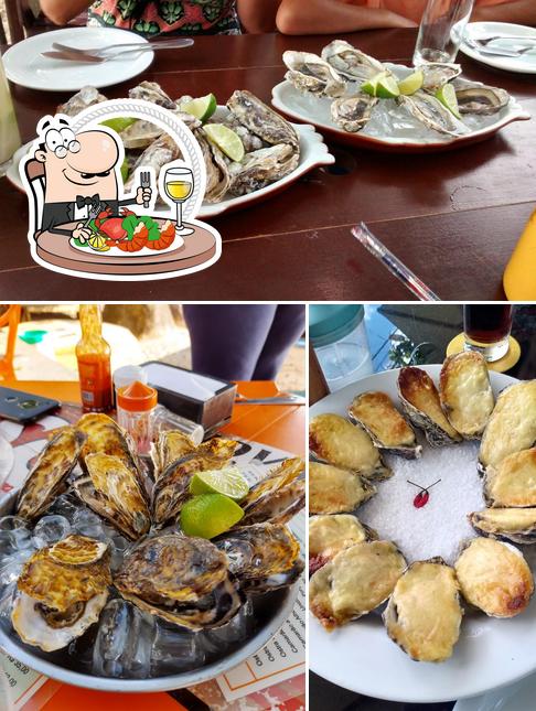 Consiga frutos do mar no Freguesia Oyster Bar e Restaurante