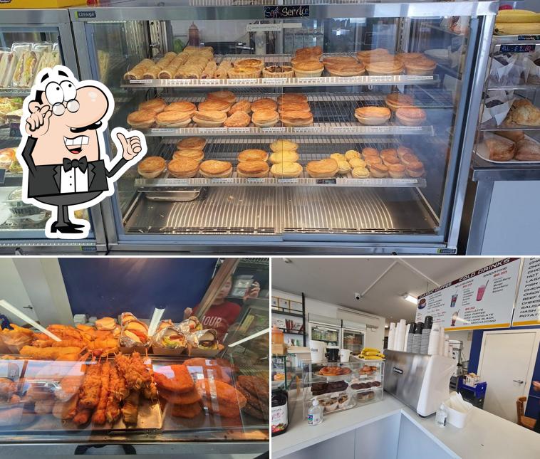 This is the image showing interior and food at ONEHUNGA CLASSIC BAKERY & CAFE