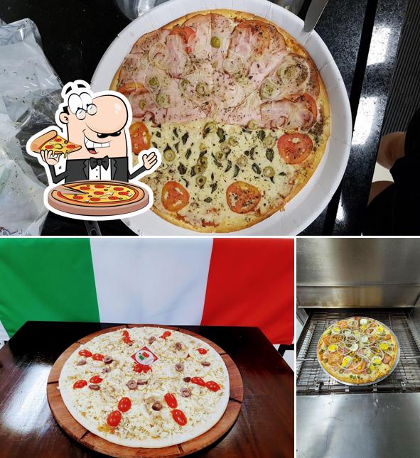 Experimente diferentes estilos de pizza