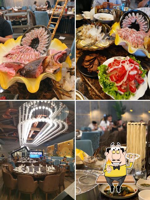Prenditi la cucina di mare a Sina Hotpot 鲜入围煮