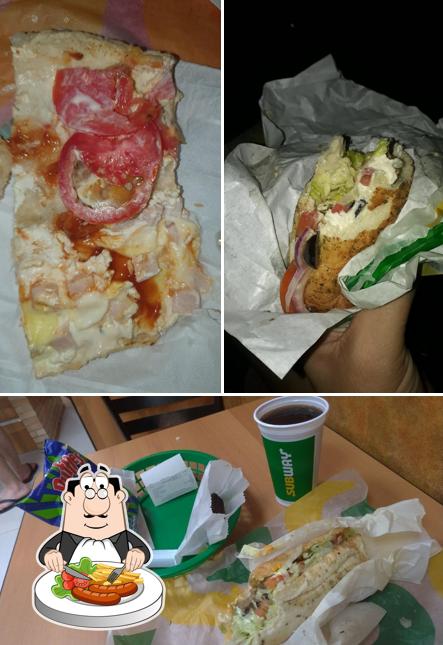 Comida em Subway