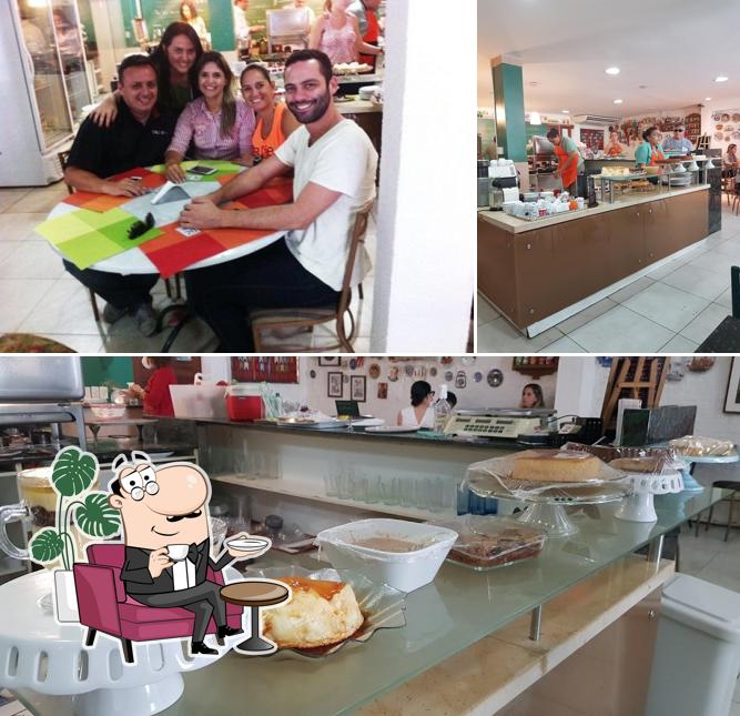O interior do Tamarindo Restaurante