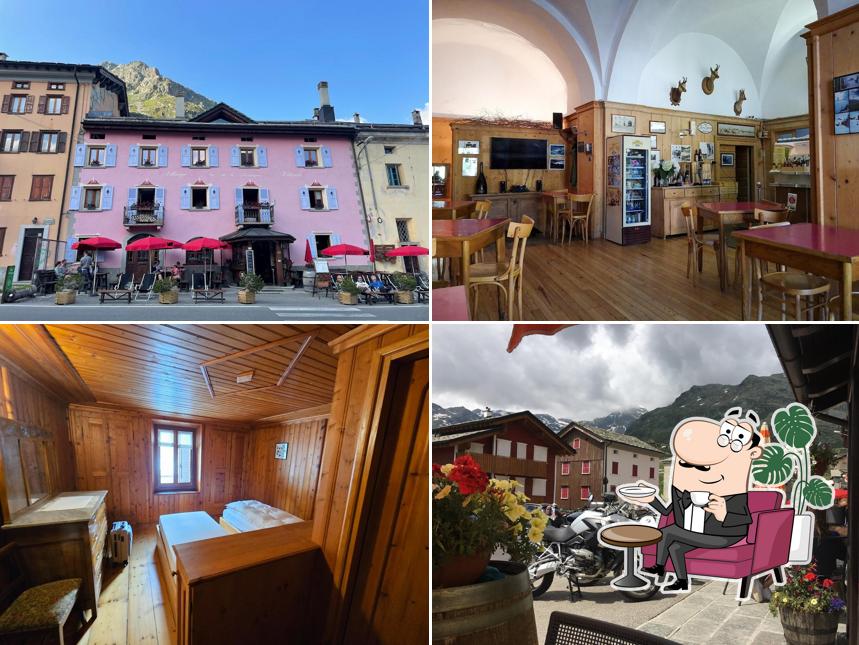 Gli interni di Albergo della Posta