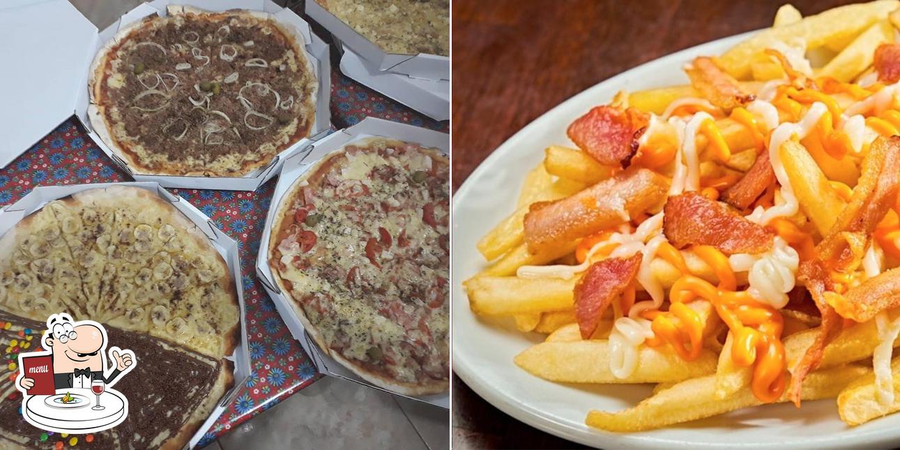 Platos en Buona Pizza