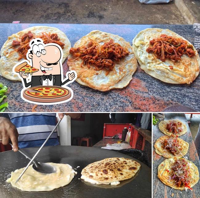 Pick pizza at Kolkatta Famous Kati Roll