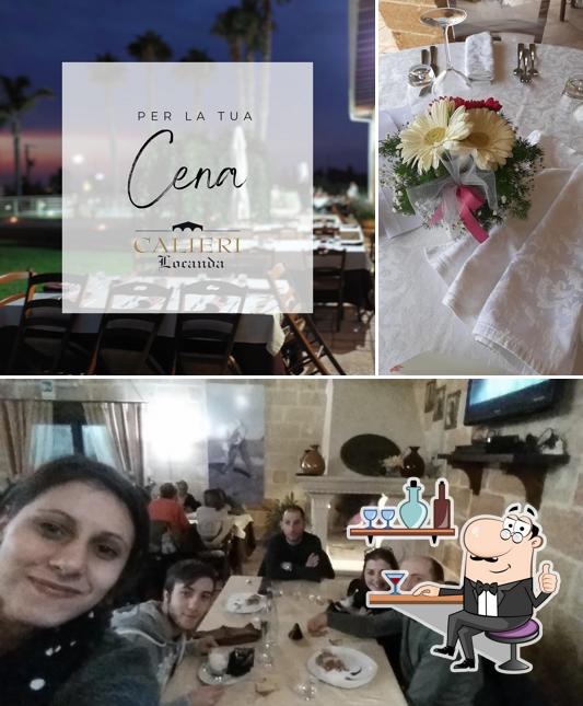 Gli interni di Locanda Calieri