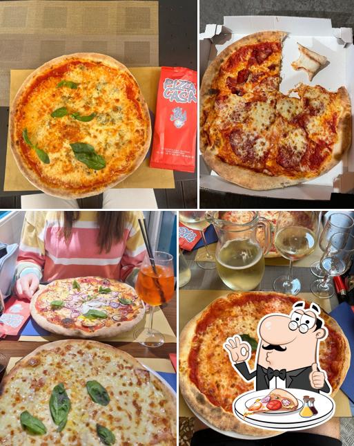 Scegli tra le molte varianti di pizza