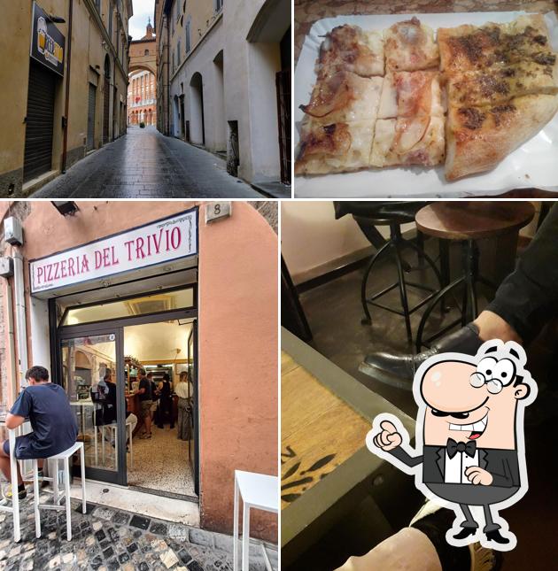 Gli interni di Pizzeria del Trivio