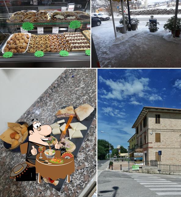 Guarda la immagine che mostra la cibo e esterno di Bar Ruffini